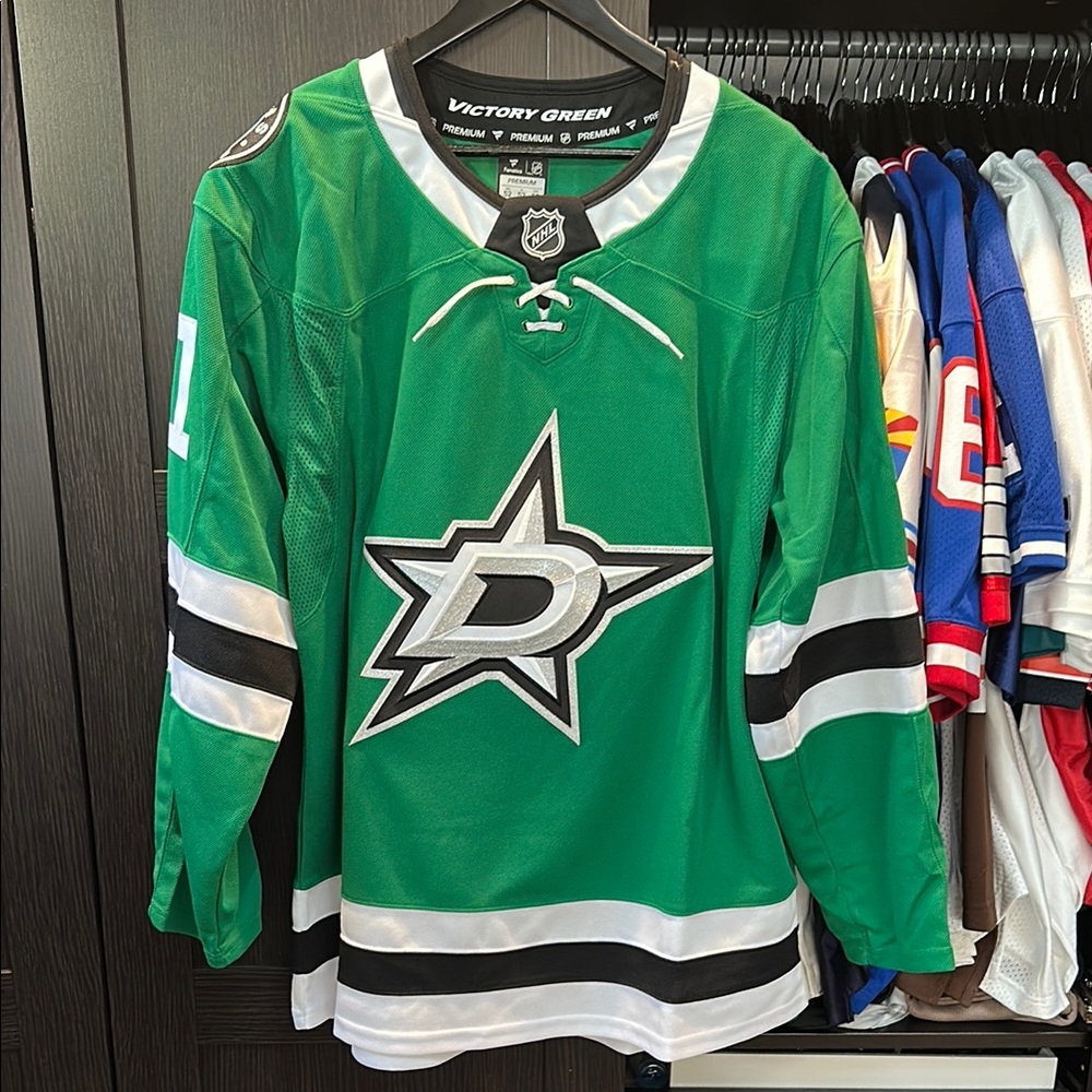 Tyler Seguin Dallas Stars Fanatics Home Premium Jersey - Kelly Green